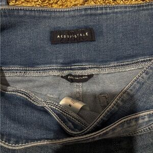 Aeropostale Blue Denim Pull-On Flare Jeans